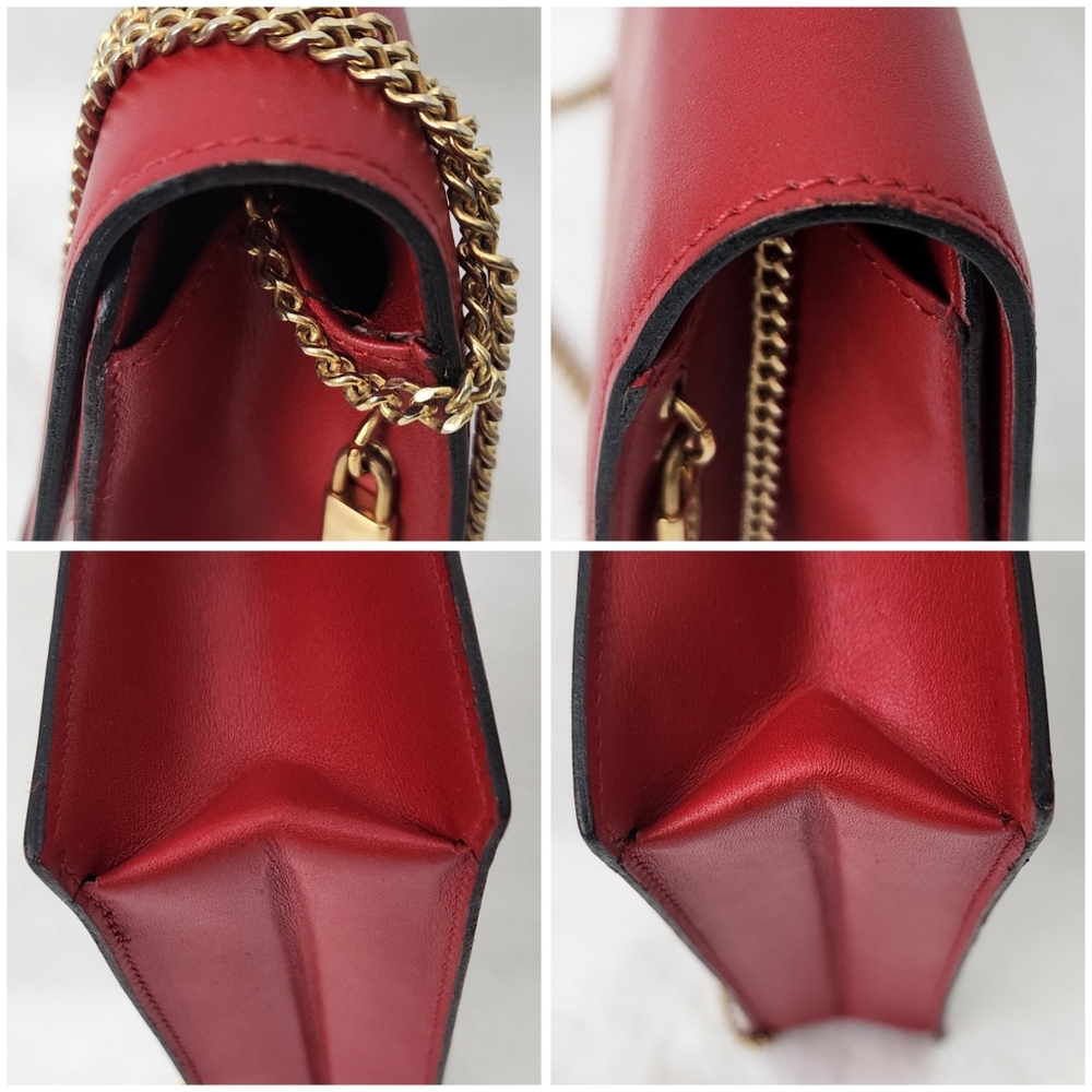 Auth Christian Dior CD Logo Chain Shoulder Bag - Picture 11 of 11